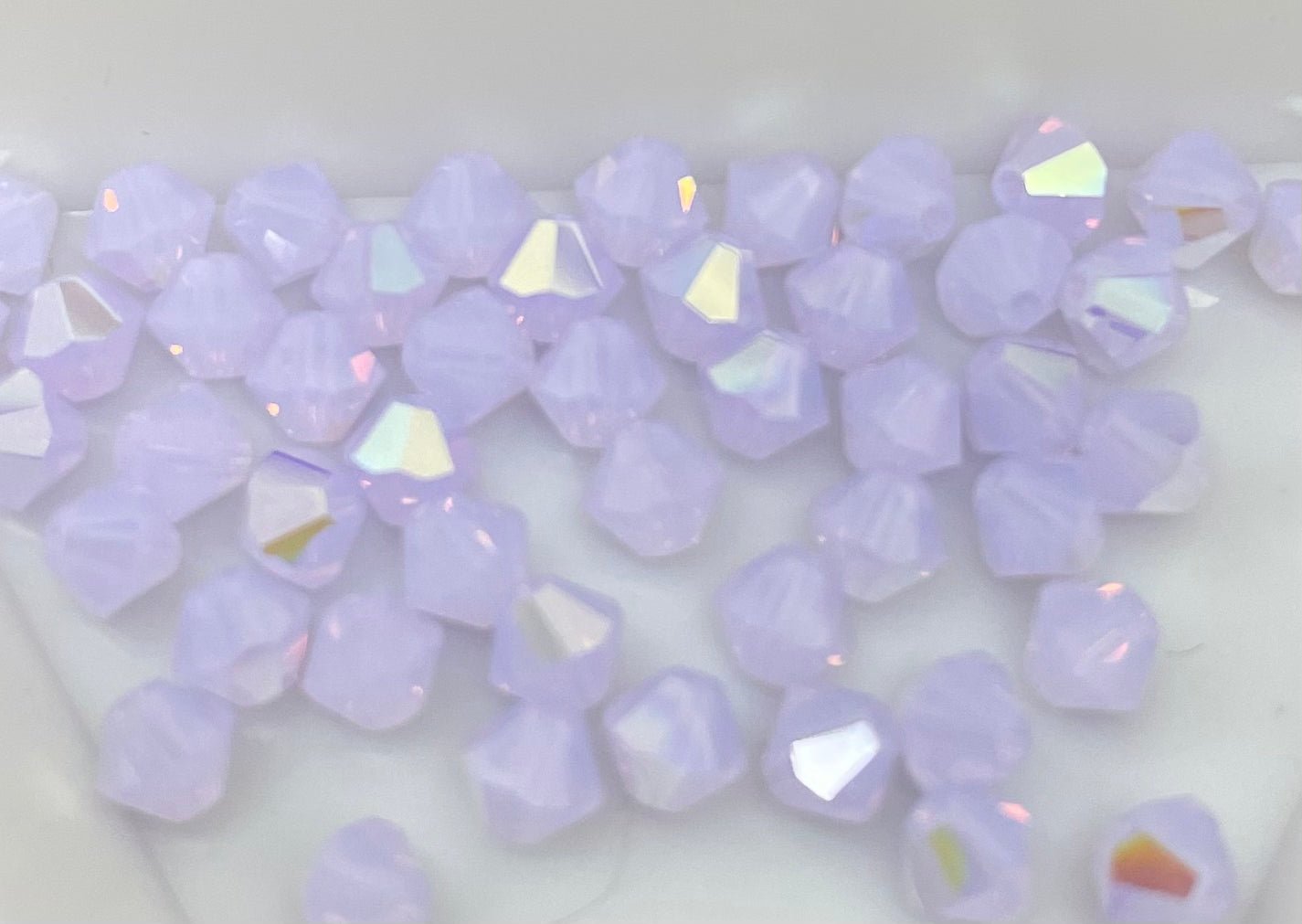 Bead Swarovski Crystals | 4mm | C6 SmT #389 | 25u | Lila opal