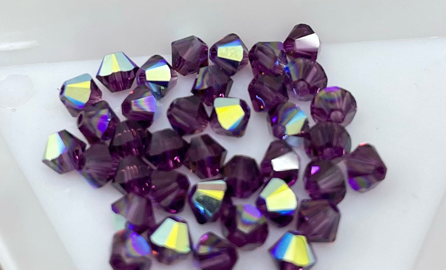 Bead Swarovski Crystals | 4mm | C5 SmT # | 25u | Morado