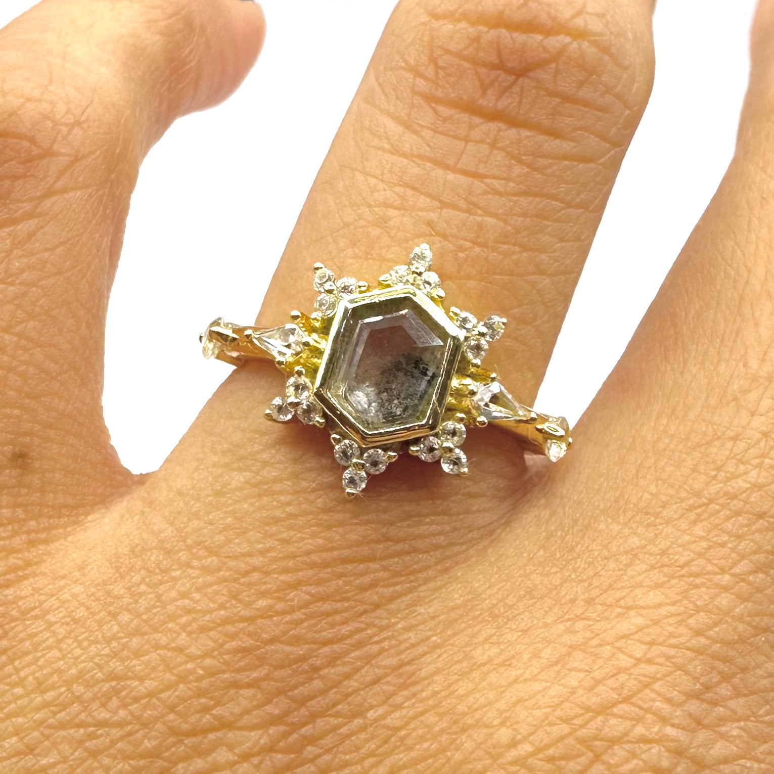 ANILLO SOL | BAÑO DE ORO 14K