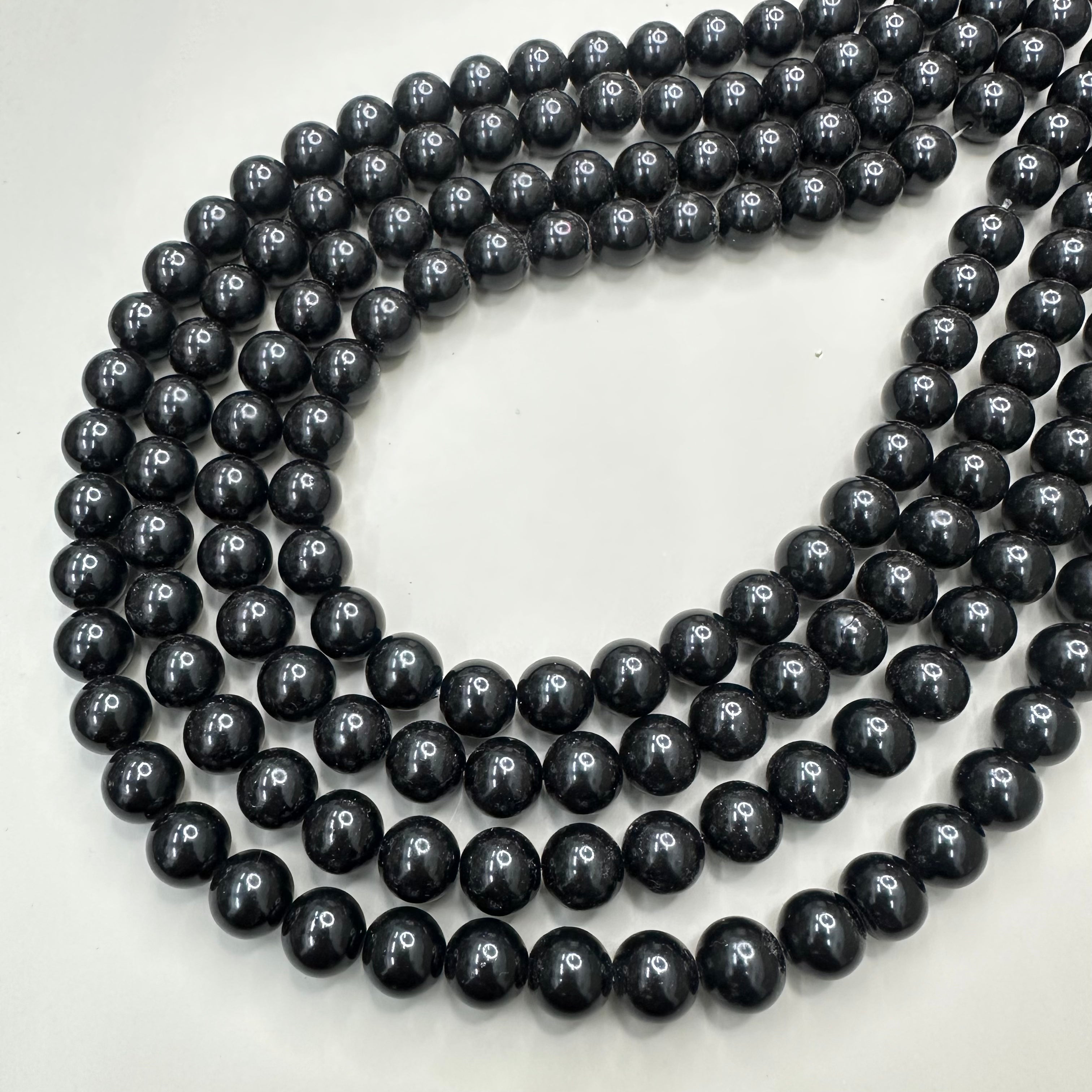 PERLA BRILLANTE | 12MM | NEGRO