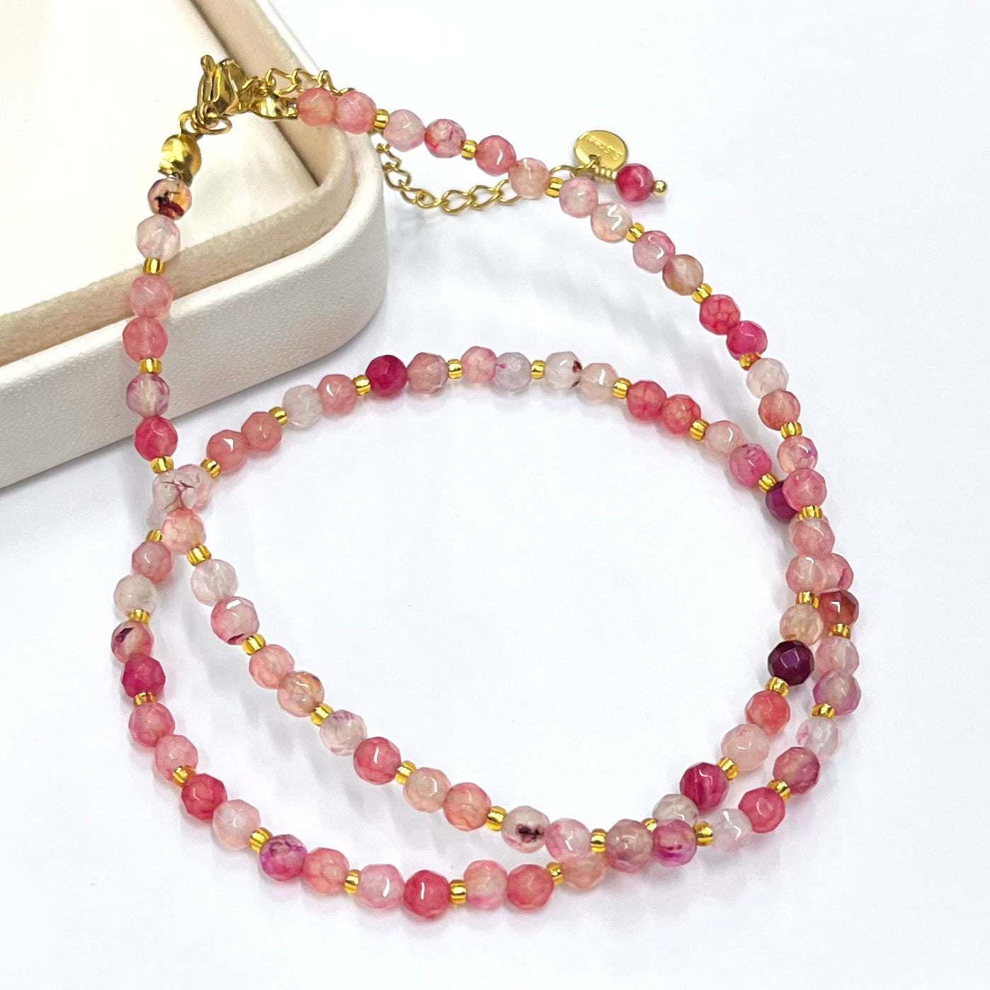 COLLAR MULTICOLOR ROSA | LUNAM