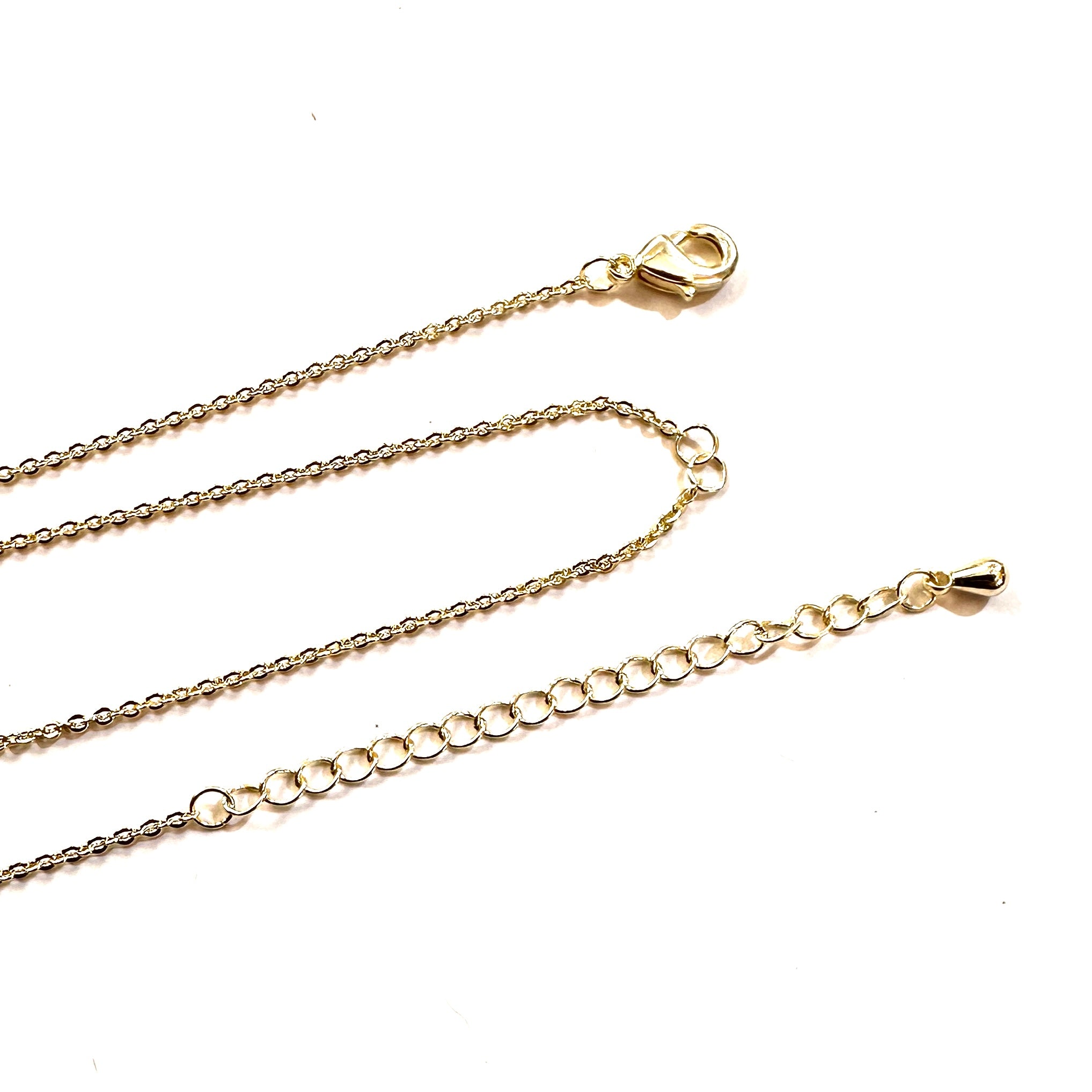 CADENA DE COLLAR | BAÑO DE ORO 14K | 45CM