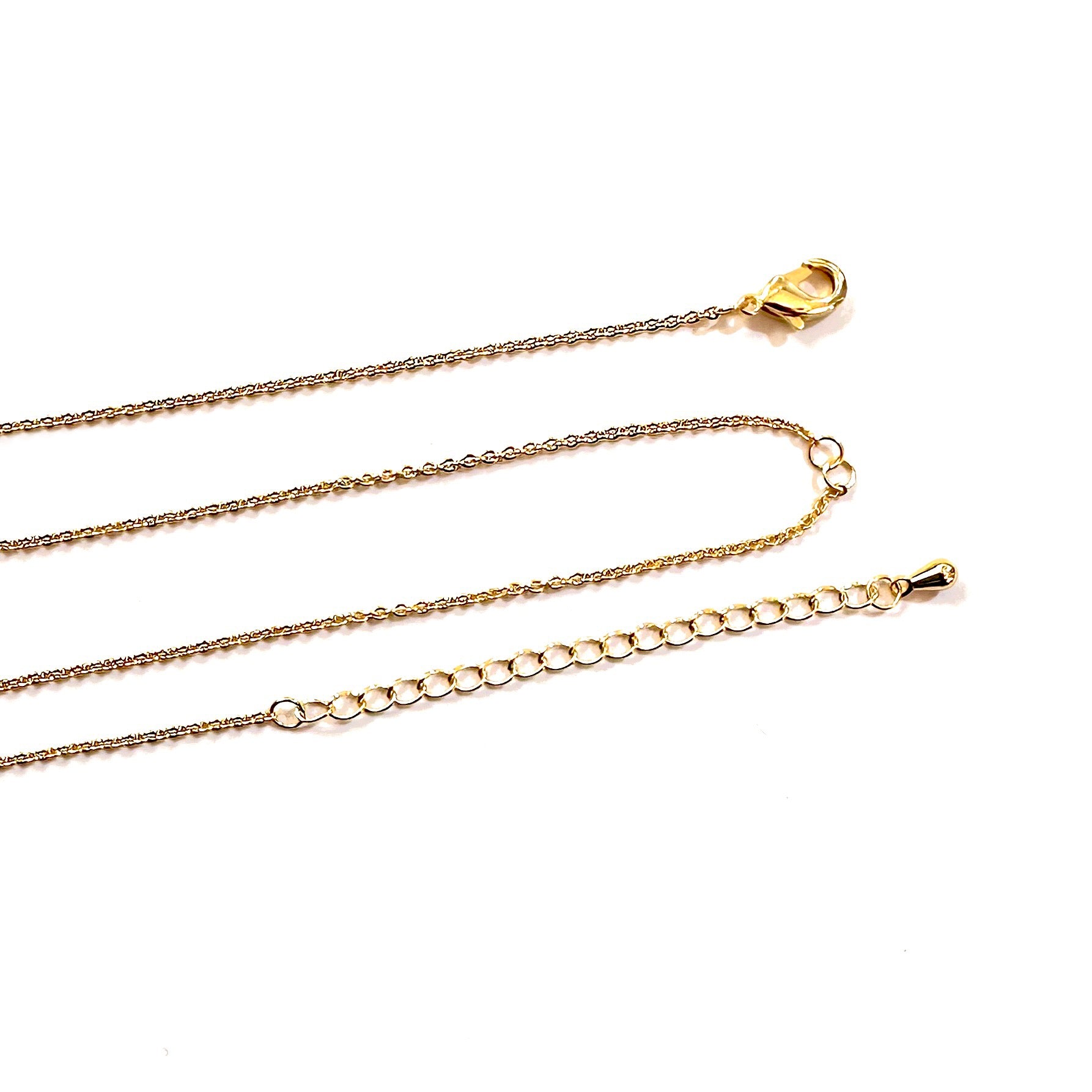 CADENA DE COLLAR | BAÑO DE ORO 18K | 45CM