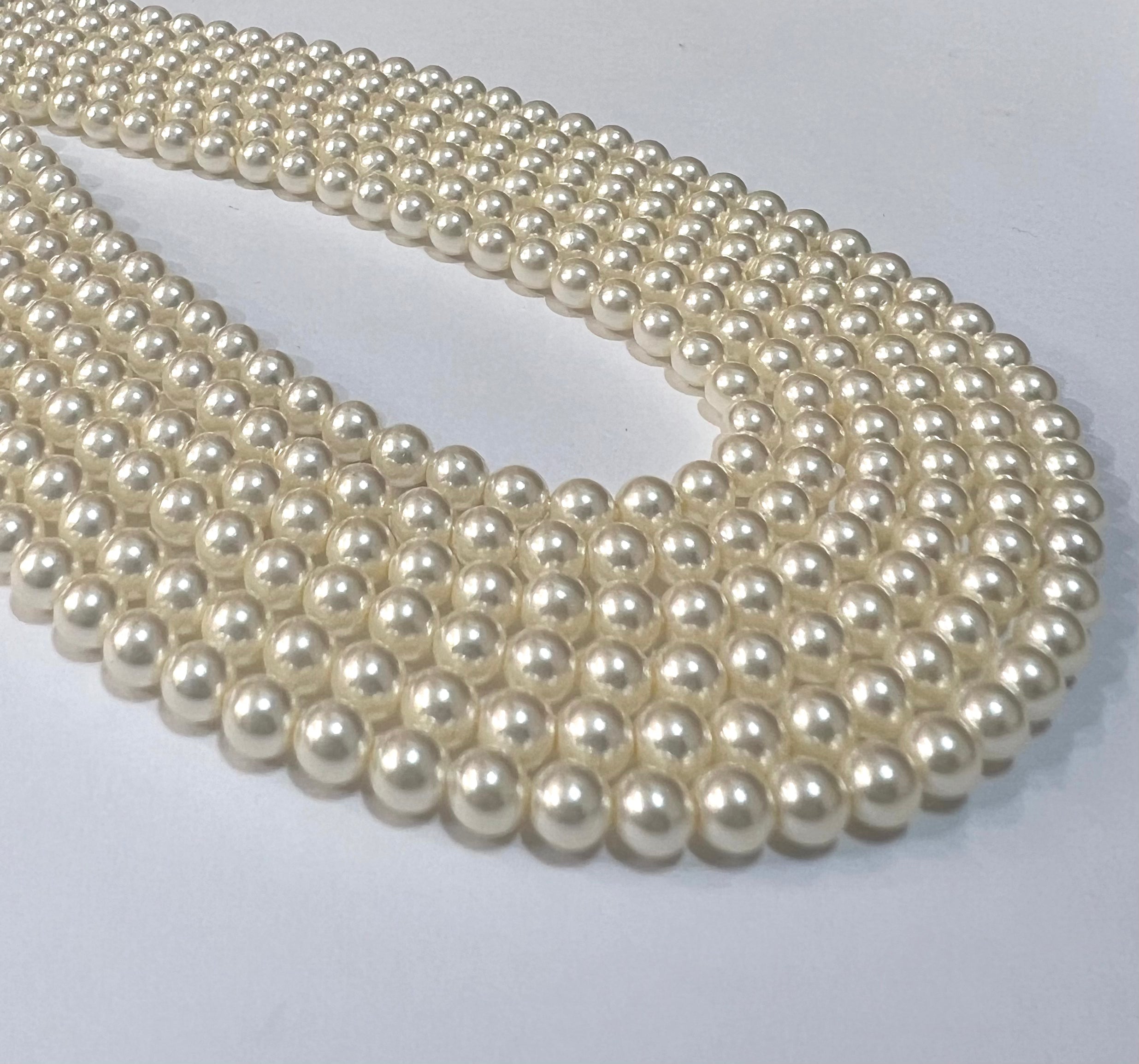 PERLA SHELL | 4MM | CREMA(6-20C)[8-52D]