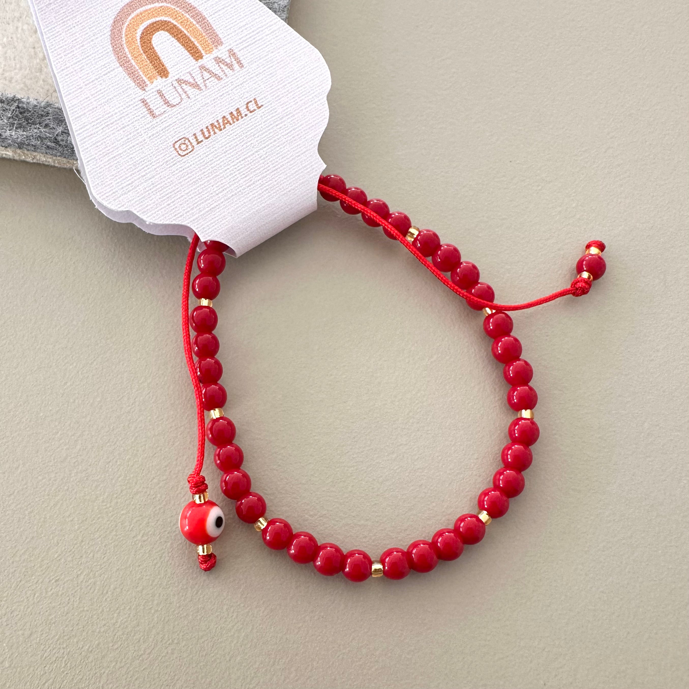 PULSERA ROJA | LUNAM