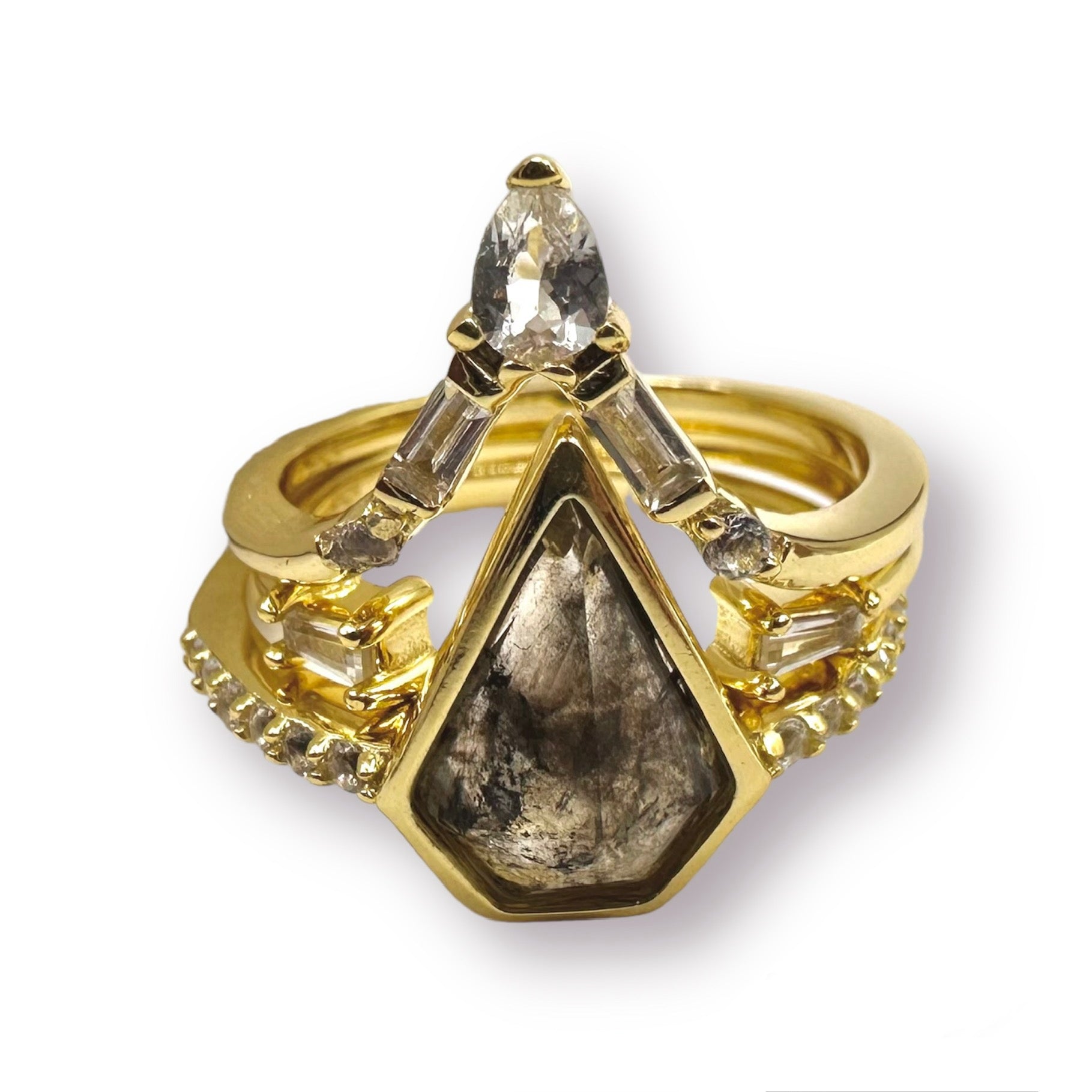 ANILLO CASTILLO | BAÑO DE ORO 14K