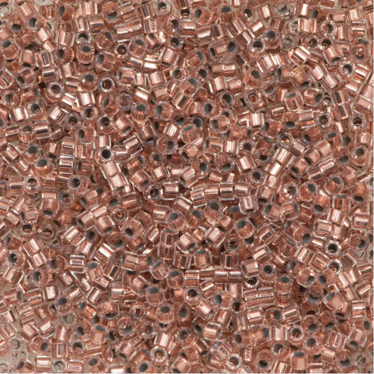 MIYUKI DELICA BEADS 11/0 | 37CDB | COPPERLINED CRYSTAL