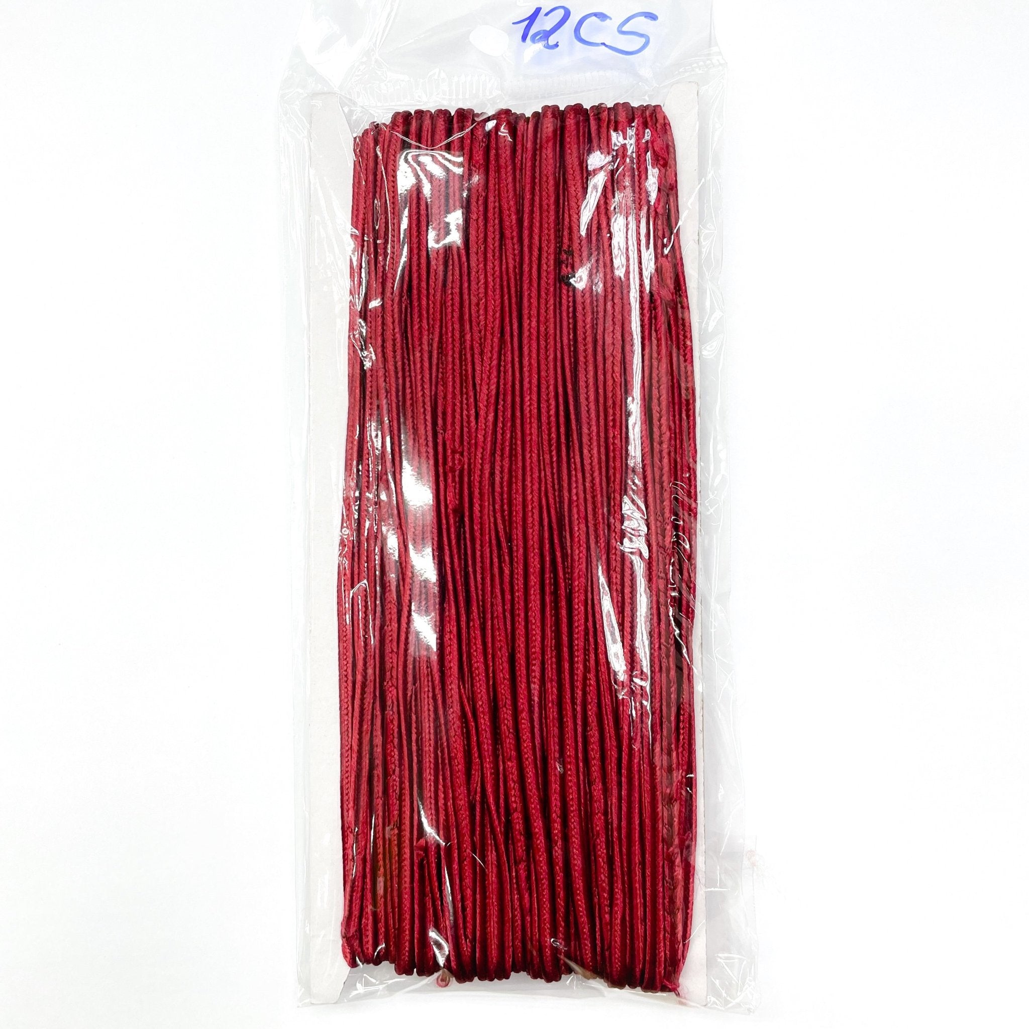 Cordon Soutache 3mm | Co.8 - 30 mtrs | Burdeo oscuro