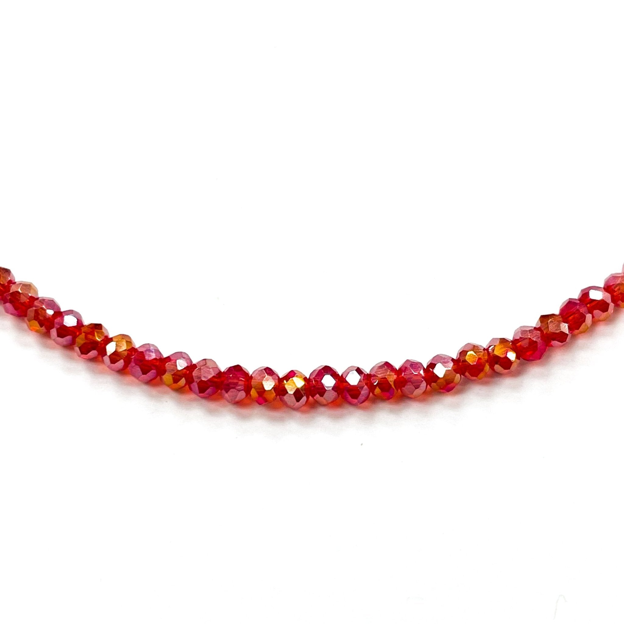 Cristal Chato | 2mm | TORNASOL ROJO (22-95W)