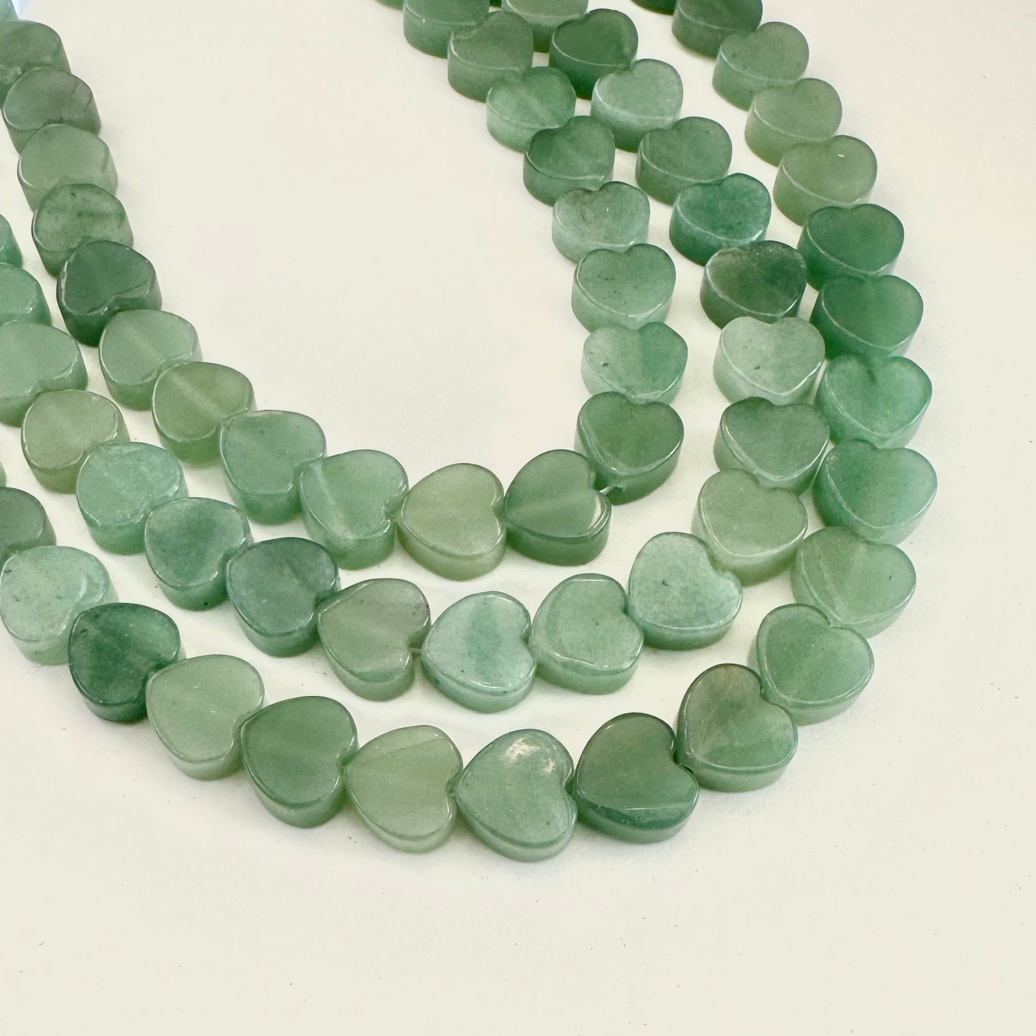 CORAZON PLANO | JADE | 10X10MM [7-60G]