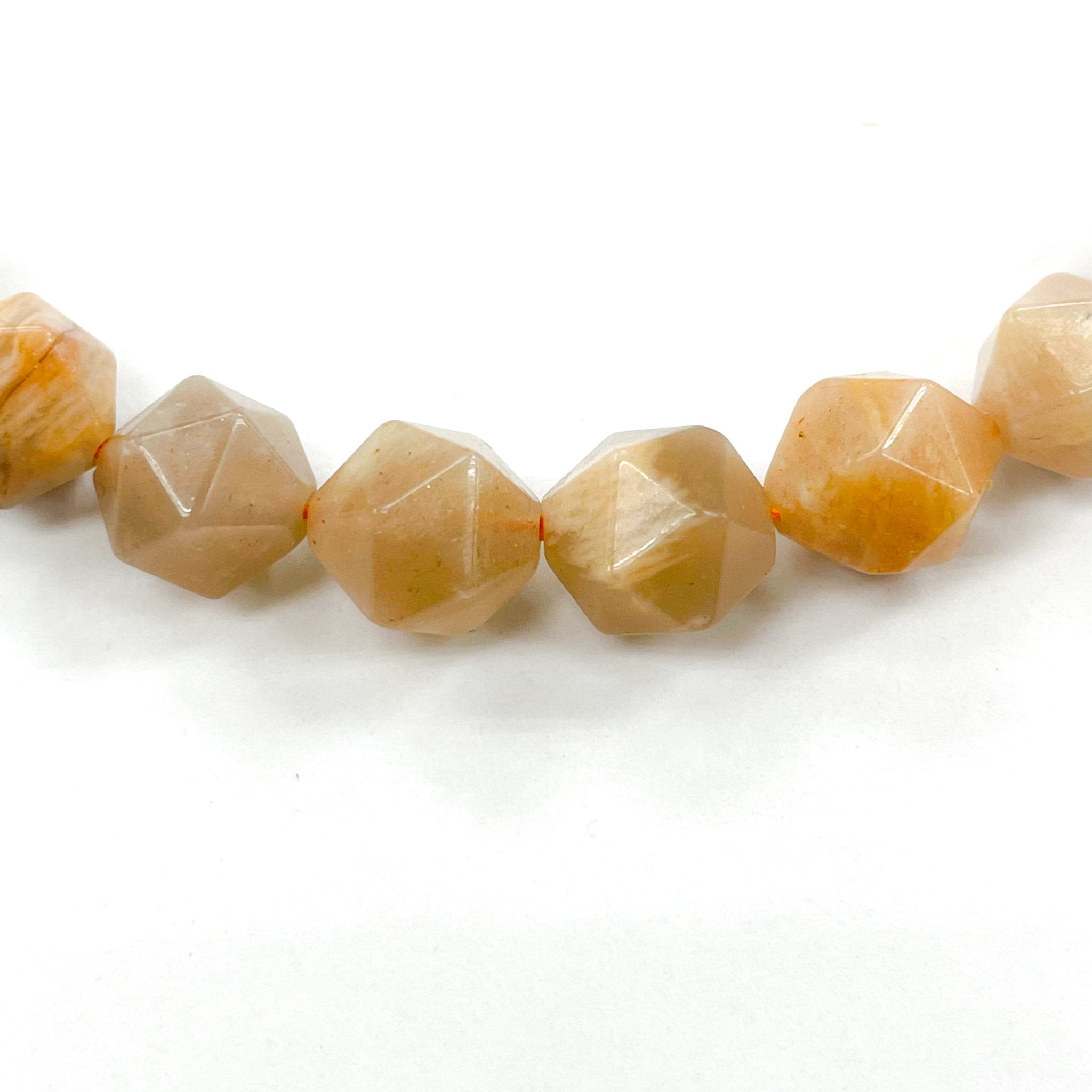 PIEDRA HEXAGONAL | 10MM | SUNSTONE