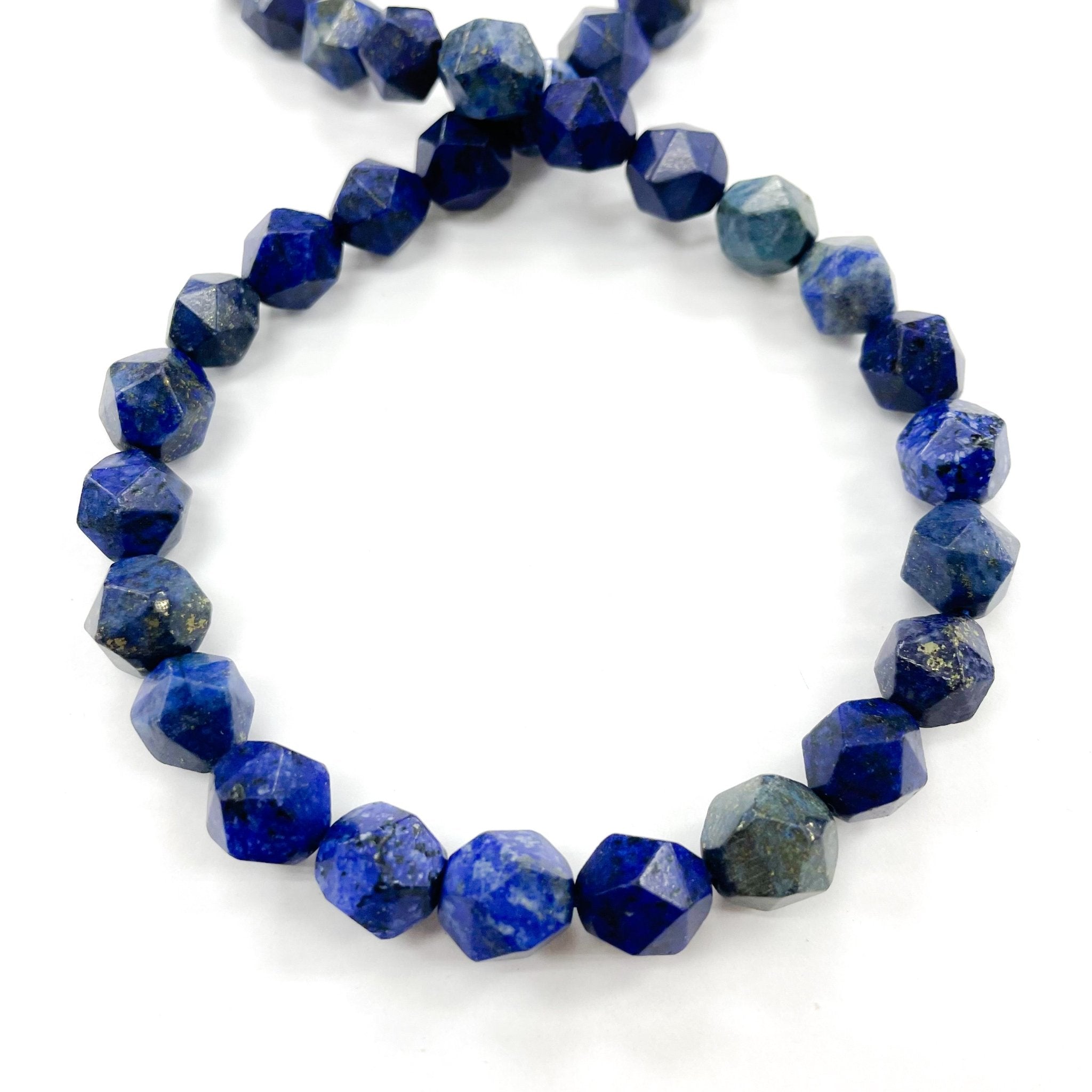 PIEDRA HEXAGONAL | 12MM | LAPISLAZULI