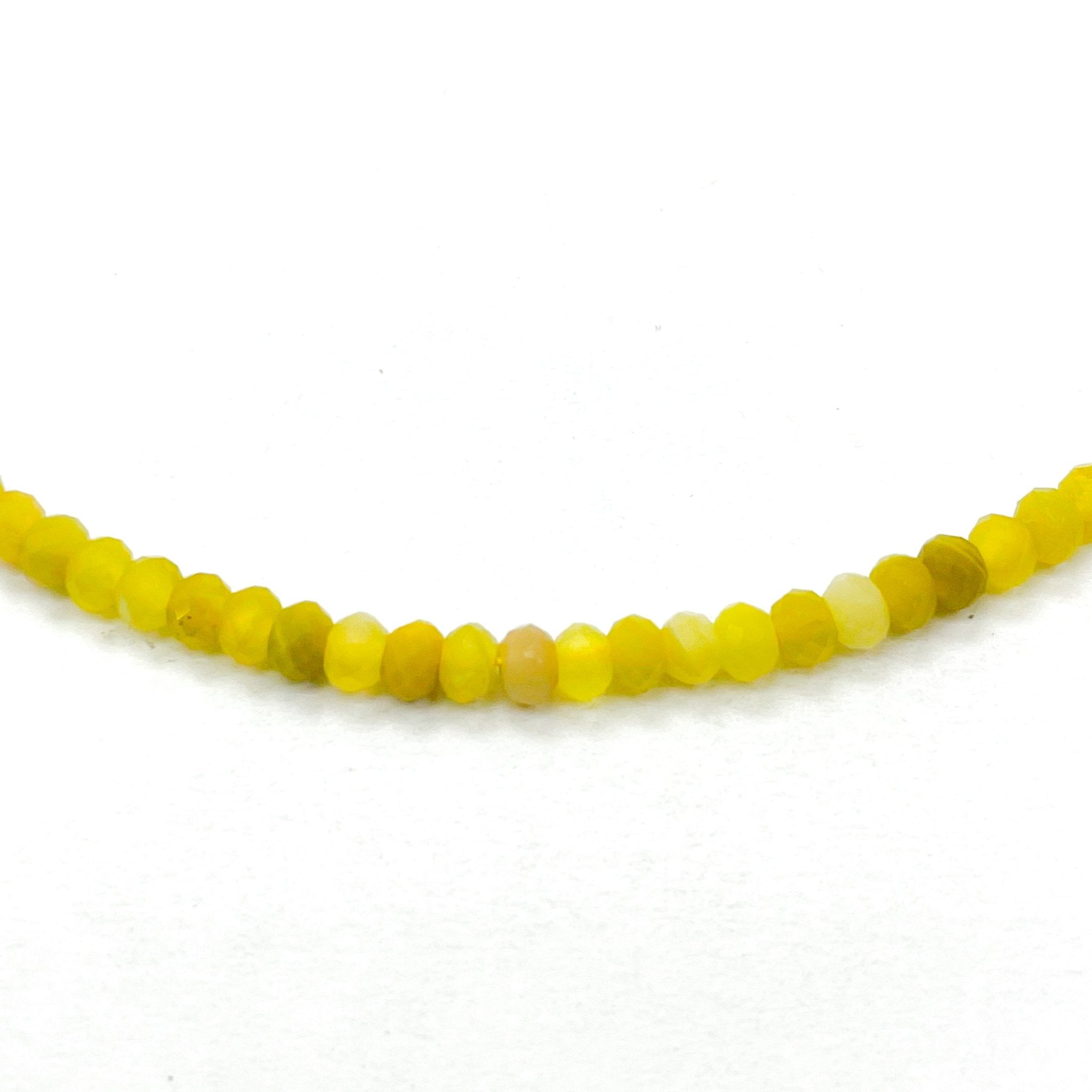 PIEDRAS NATURALES | MINI | OPALO AMARILLO | RONDELL | 3X2MM (10-84G) [2-40D]