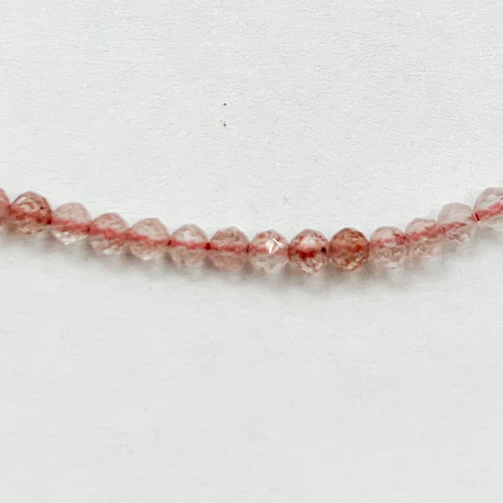 PIEDRAS NATURALES | MINI | CUARZO FRUTILLA | 2.3MM[11-36D]