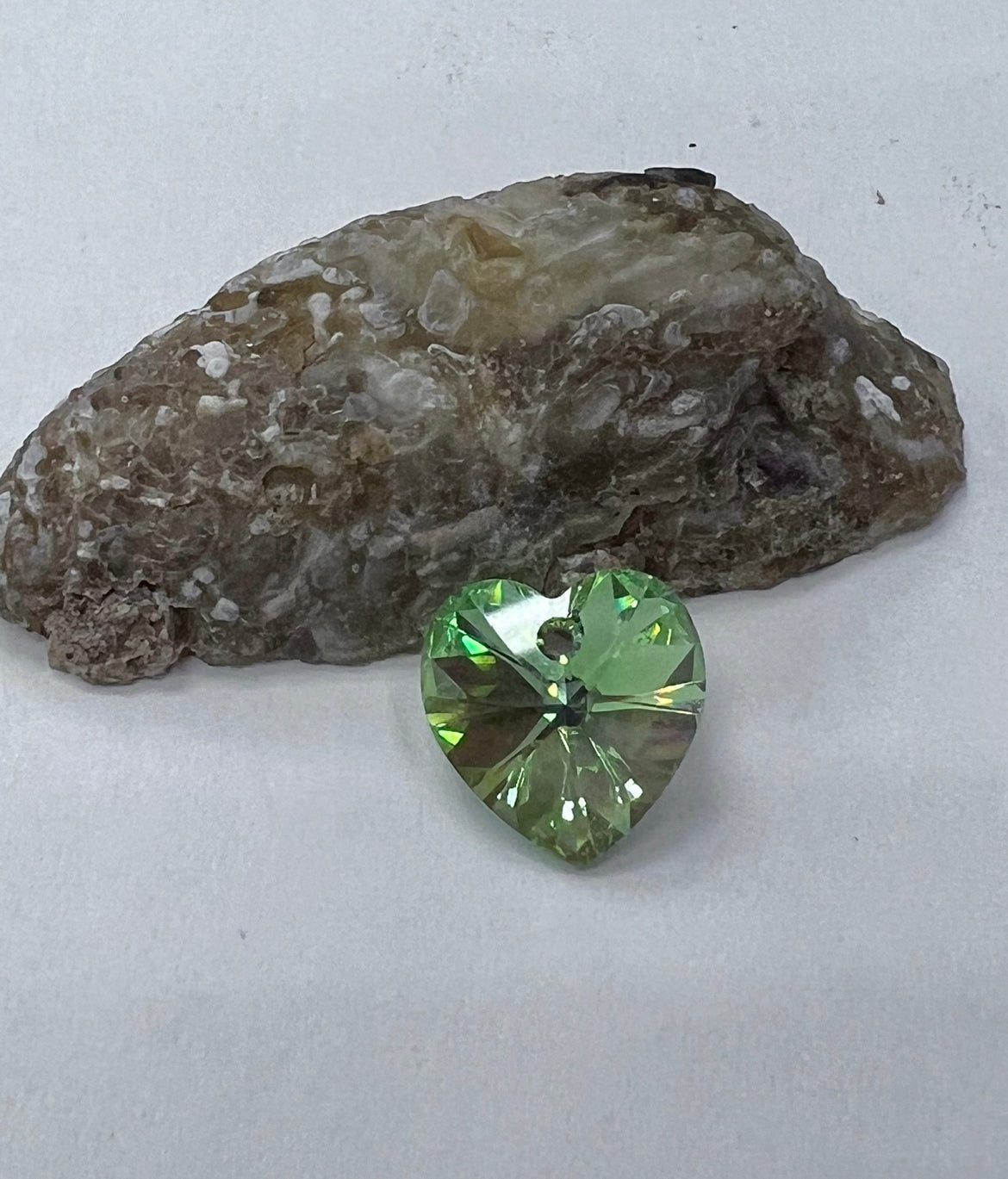 Swarovski Elements Corazón | 14mm | Peridot (20COM)