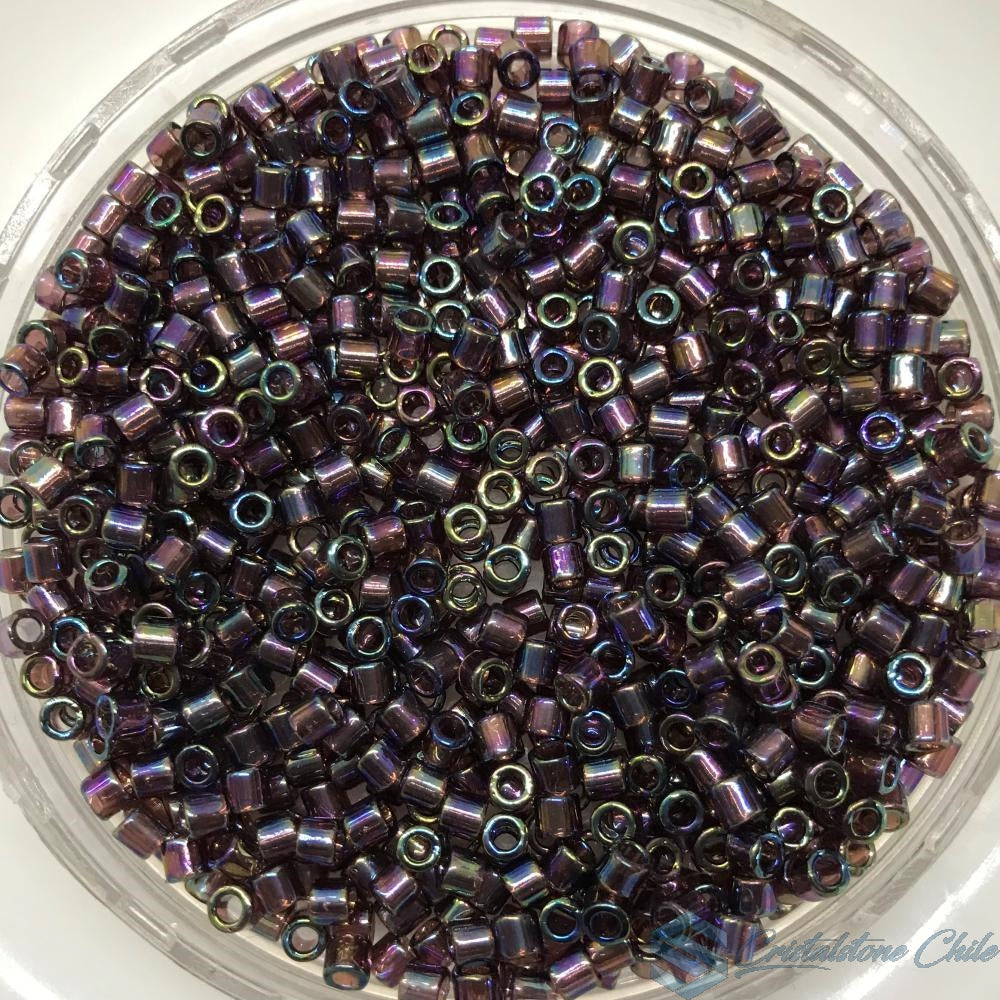 Miyuki Delica Beads 8/0 | 1244DB | Morado Tornasol (C10)