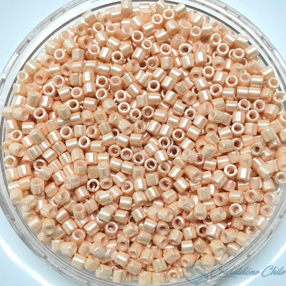 Miyuki Delica Beads 8/0 | 1532DB | Light Peach Ceylon (C10)