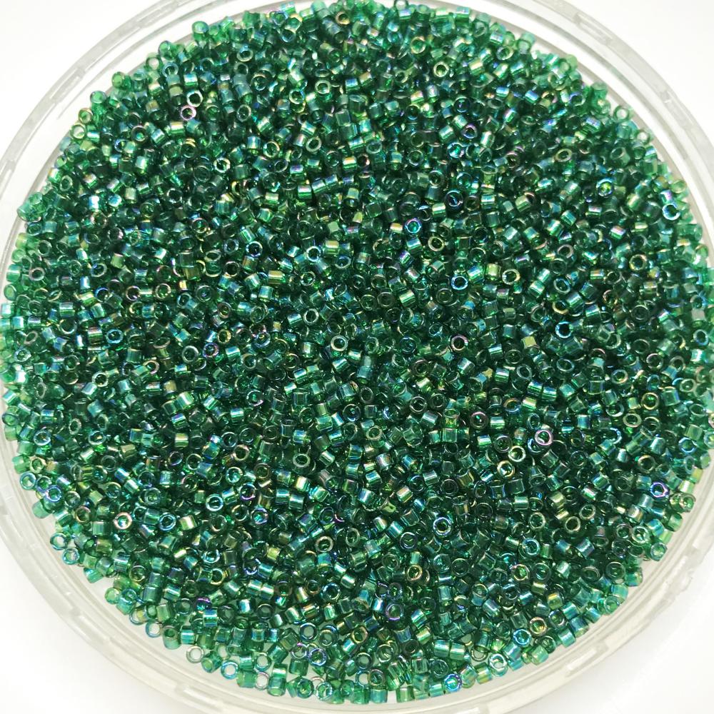 Miyuki Delica Beads 11/0 | 175DB | Verde tornasol