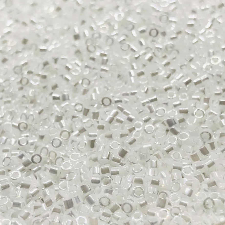 Miyuki Delica Beads 11/0 | 231DB | Satin Blanco