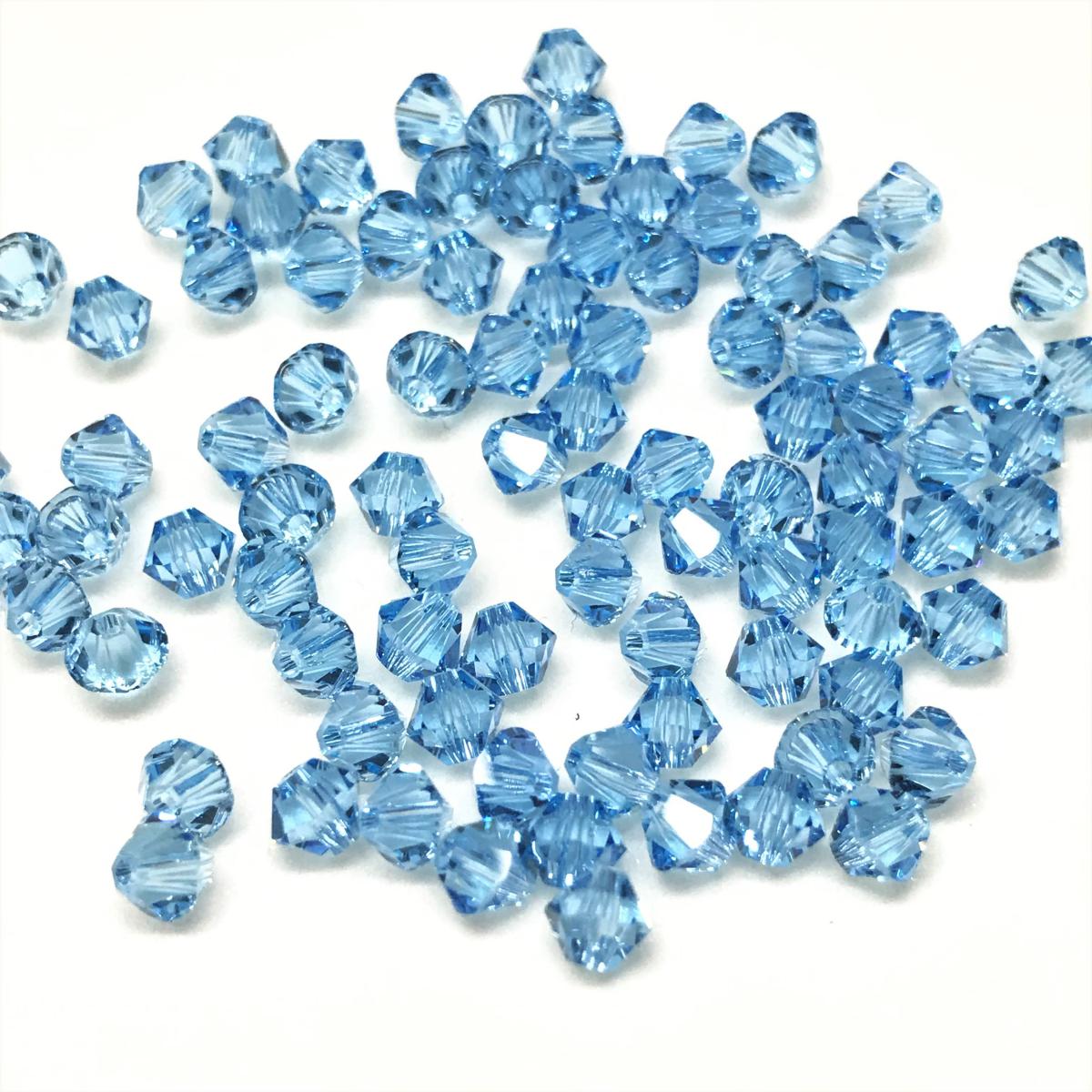 Bead Swarovski Crystals | 4mm | C2 SAT #202 | 25u | Celeste