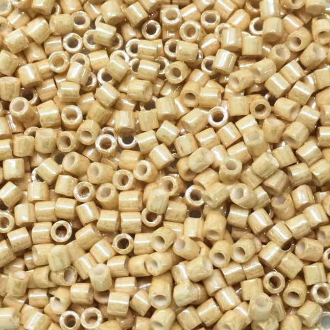 Miyuki Delica Beads 8/0 | 204DB | Satín mantequilla (C9)