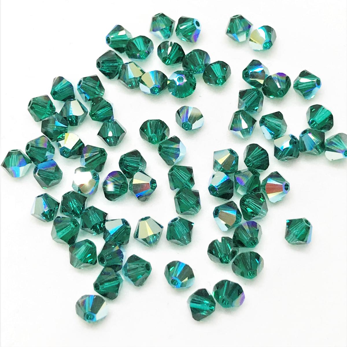 Bead Swarovski Crystals | 4mm | C1 SmT #205 | 25u | Verde