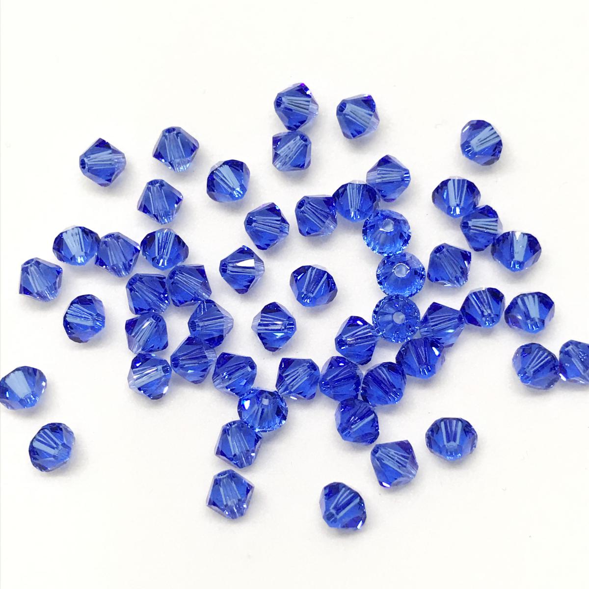 Bead Swarovski Crystals | 4mm | C1 ST #206 | 25u | Azul