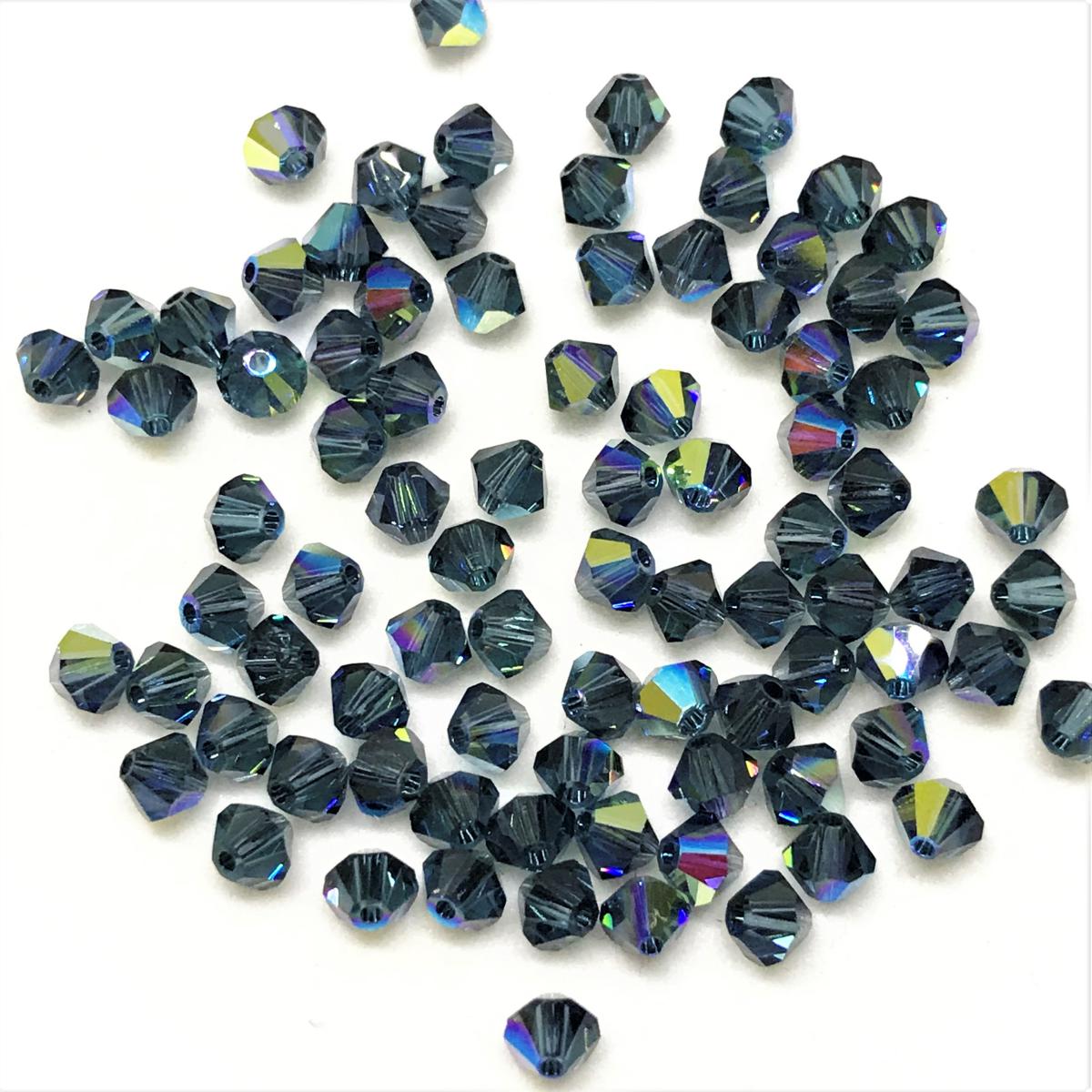 Bead Swarovski Crystals | 4mm | C1 SmT #207 | 25u | Azul marino