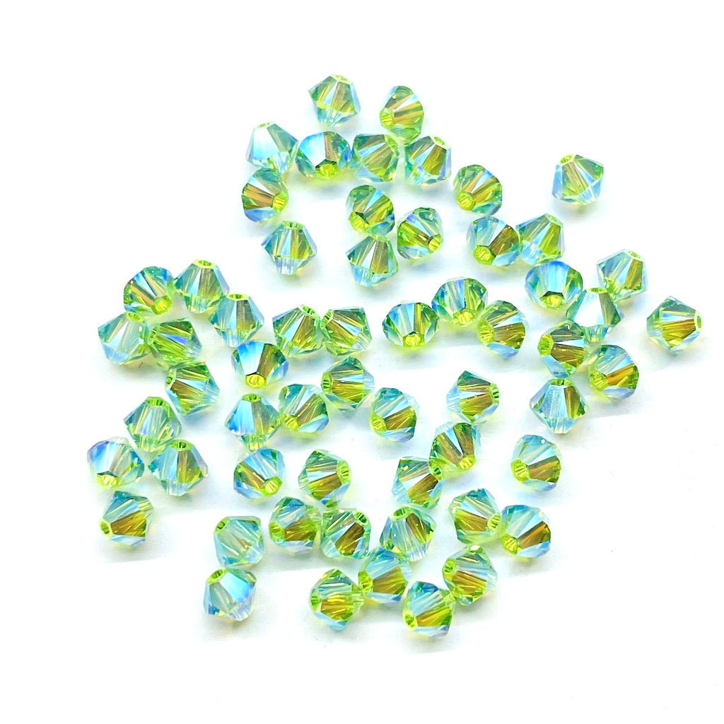 Bead Swarovski Crystals | 4mm | C1 CT #214 | 12u | Verde Tornasol