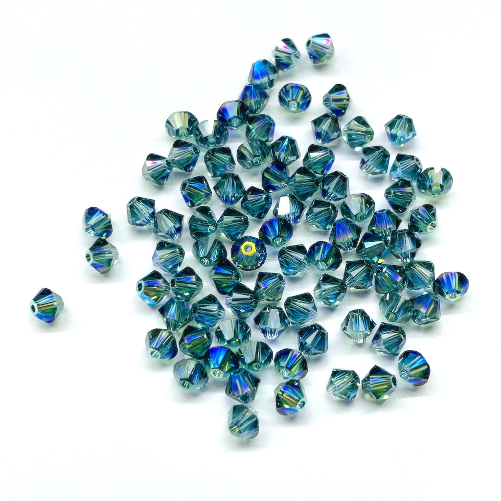 Bead Swarovski Crystals | 4mm | C1 CT #217 | 12u | Petroleo Tornasol