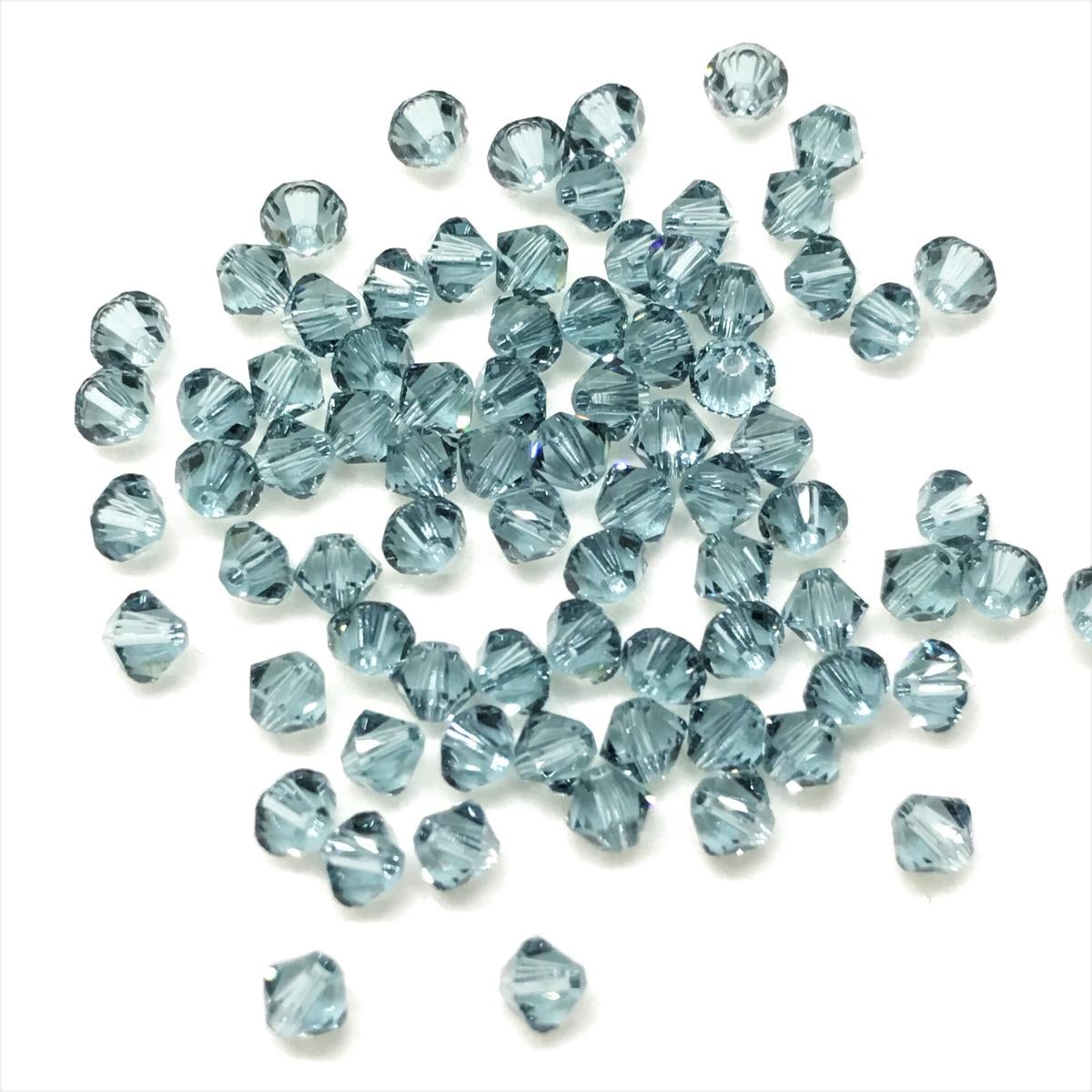 Bead Swarovski Crystals | 4mm | C3 SAT #217 | 25u | Azul Marino[M]