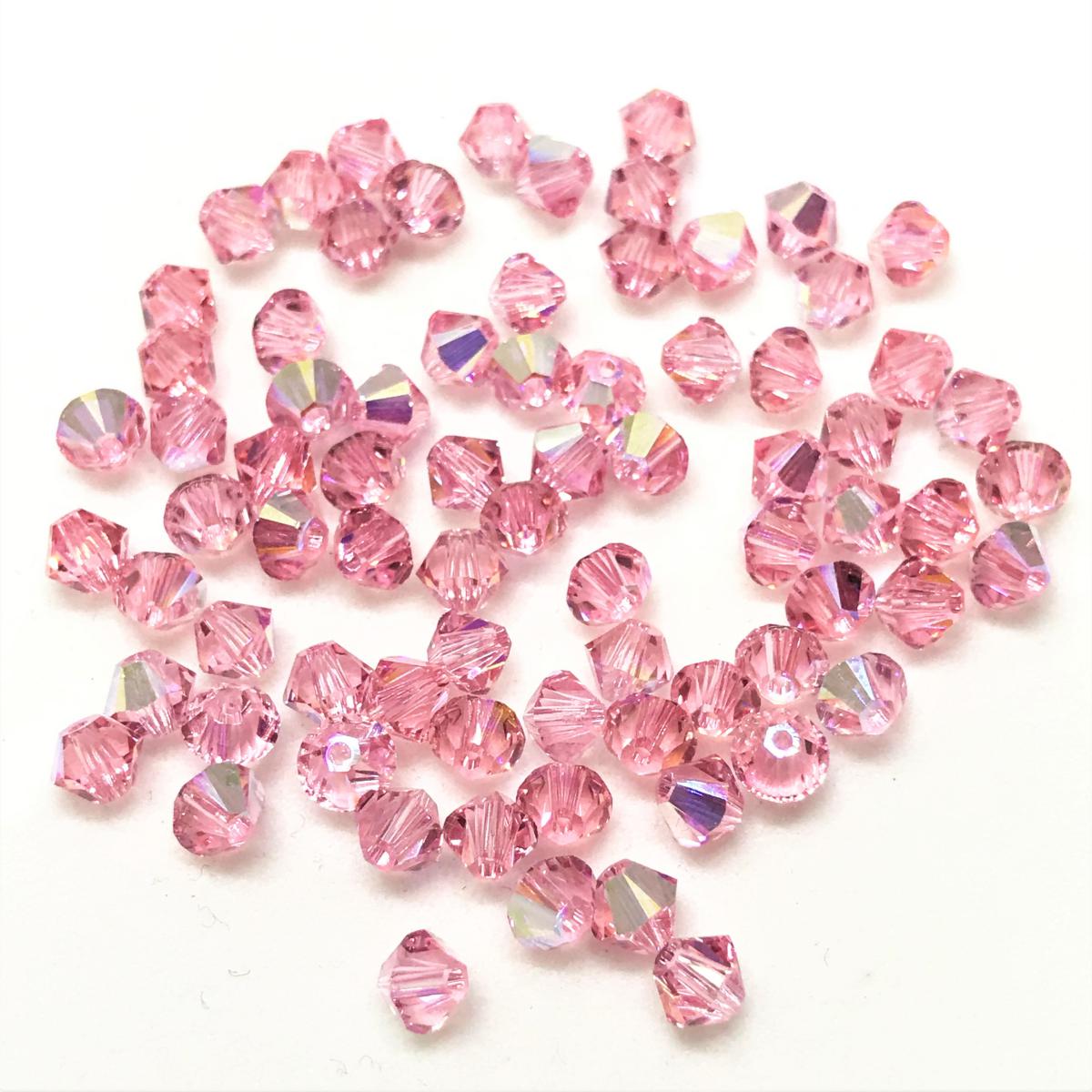 Bead Swarovski Crystals | 4mm | C6 SmT #223 | 25u | Rosado