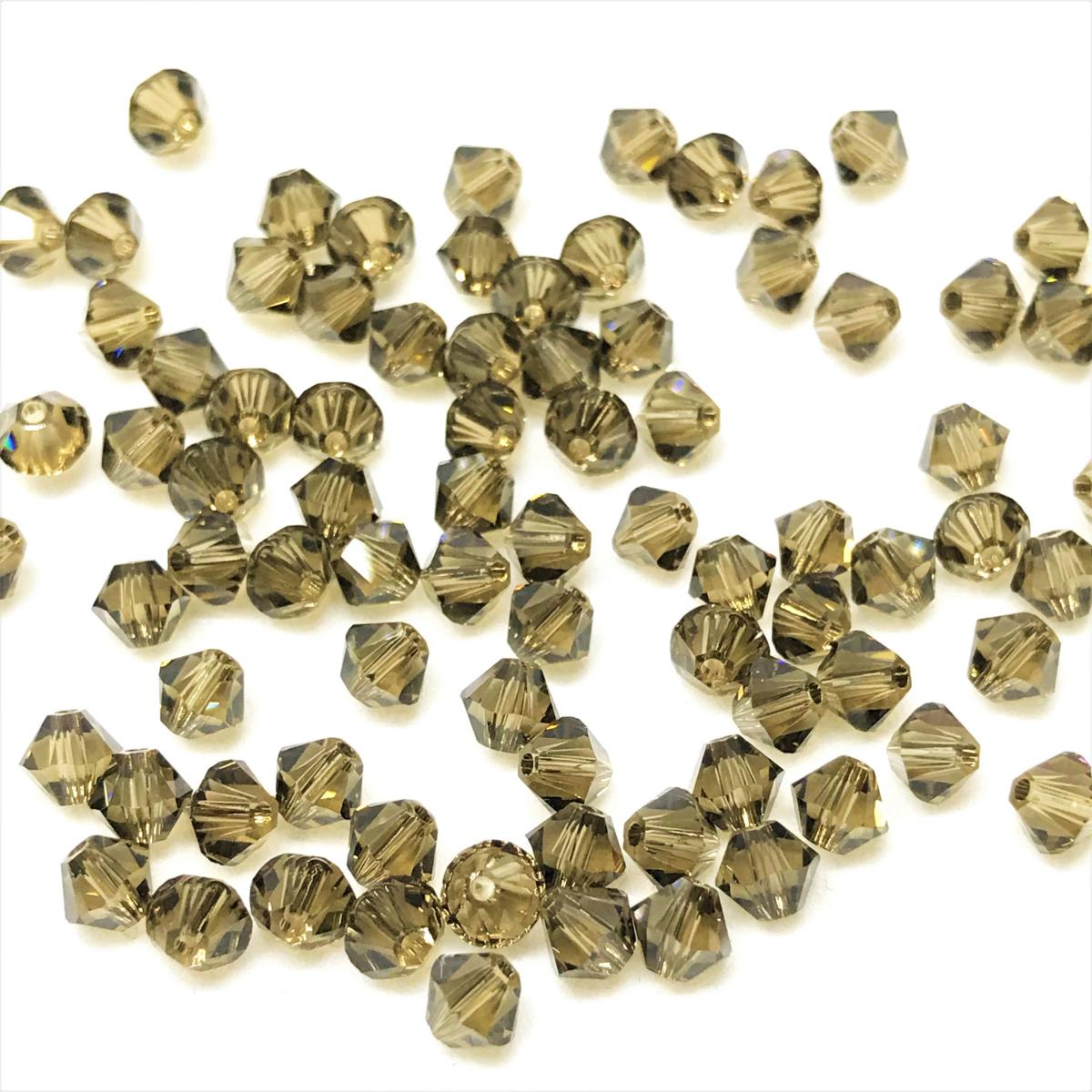 Bead Swarovski Crystals | 4mm | C2 ST #225 | 25u | Humo