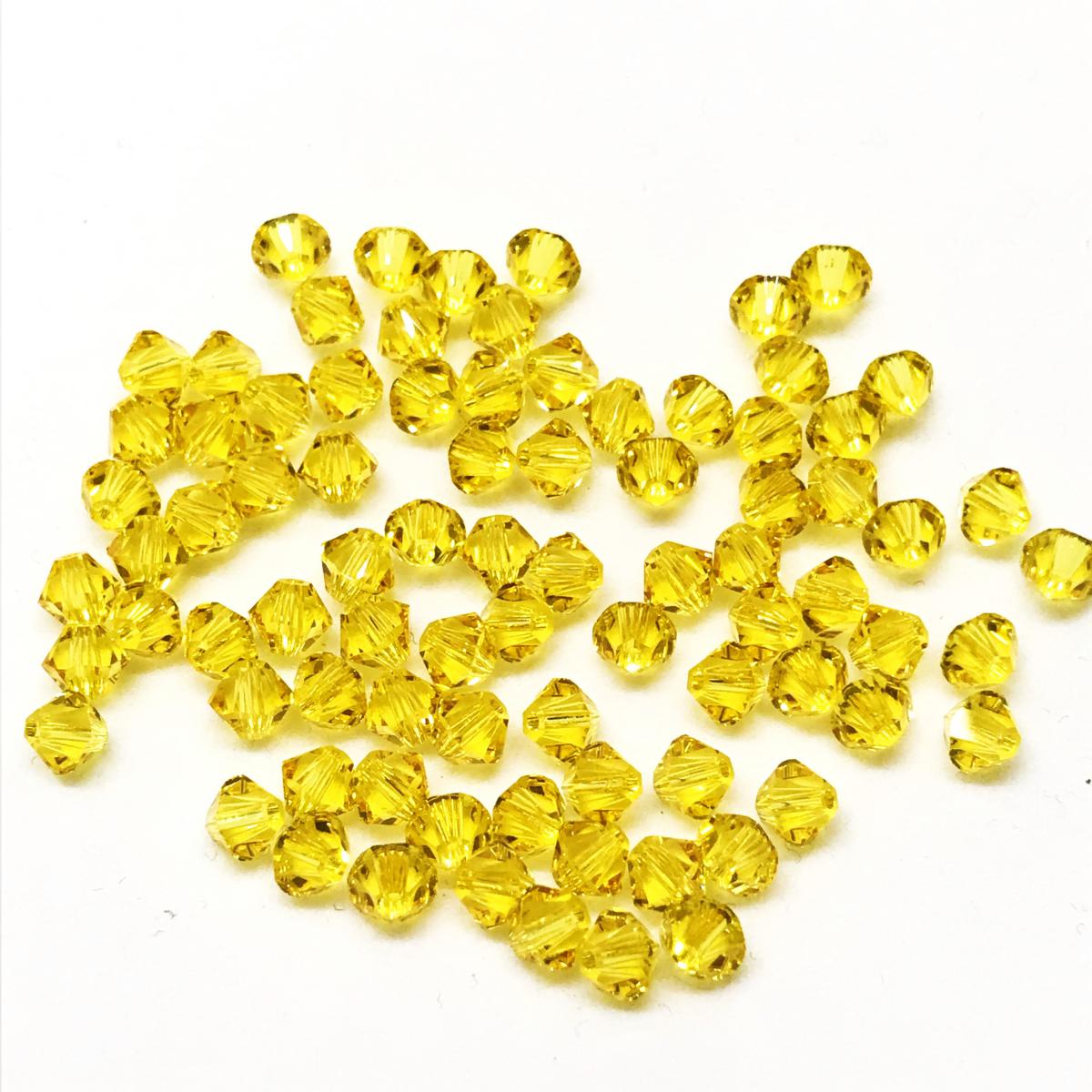 Bead Swarovski Crystals | 4mm | C2 ST #226 | 25u | Amarillo Intenso