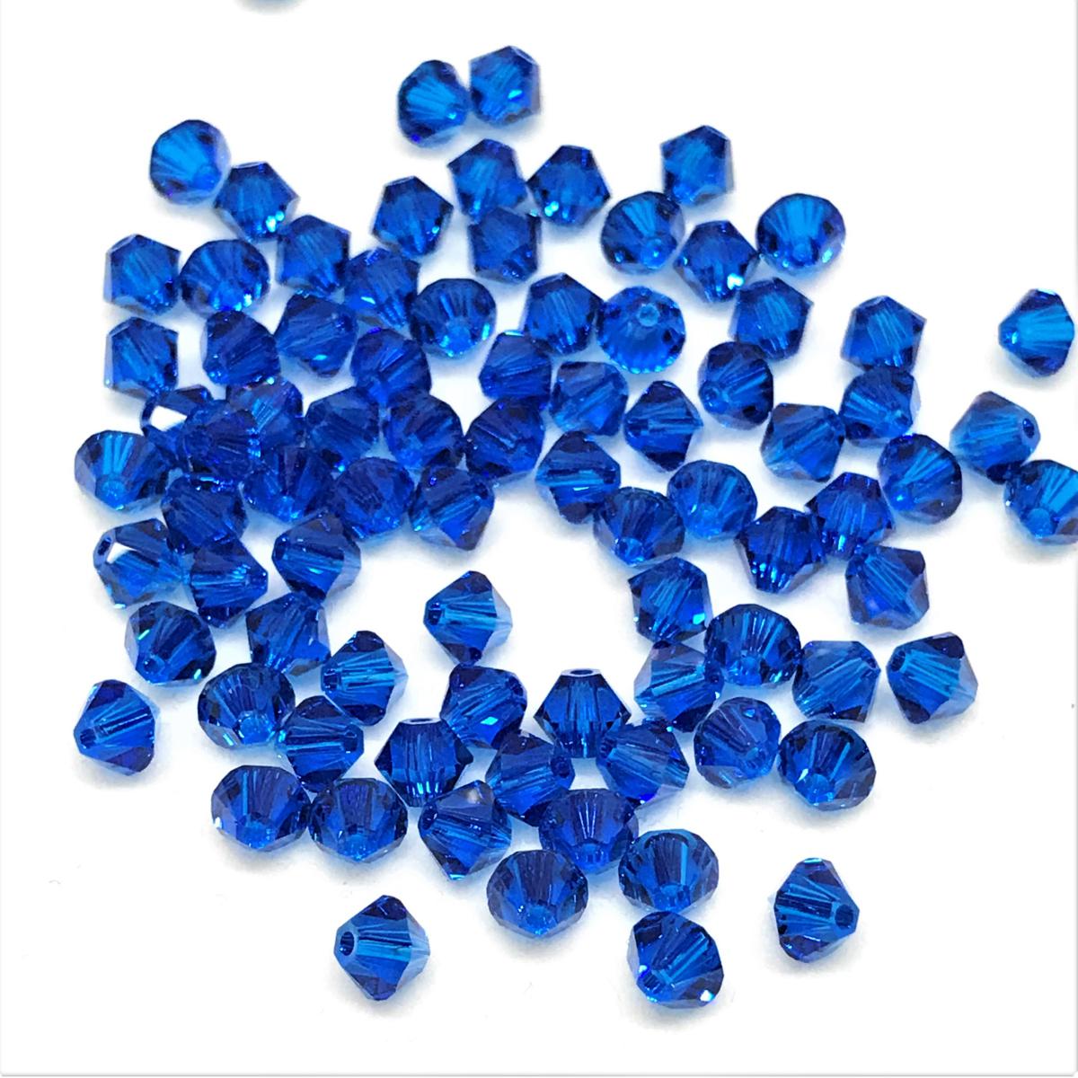 Bead Swarovski Crystals | 4mm | C3 ST #243 | 25u | Azul