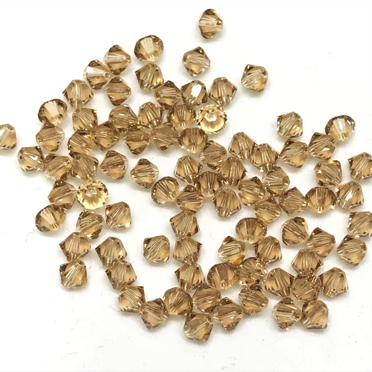 Bead Swarovski Crystals | 4mm | C3 ST #246 | 25u | Topaz[M]