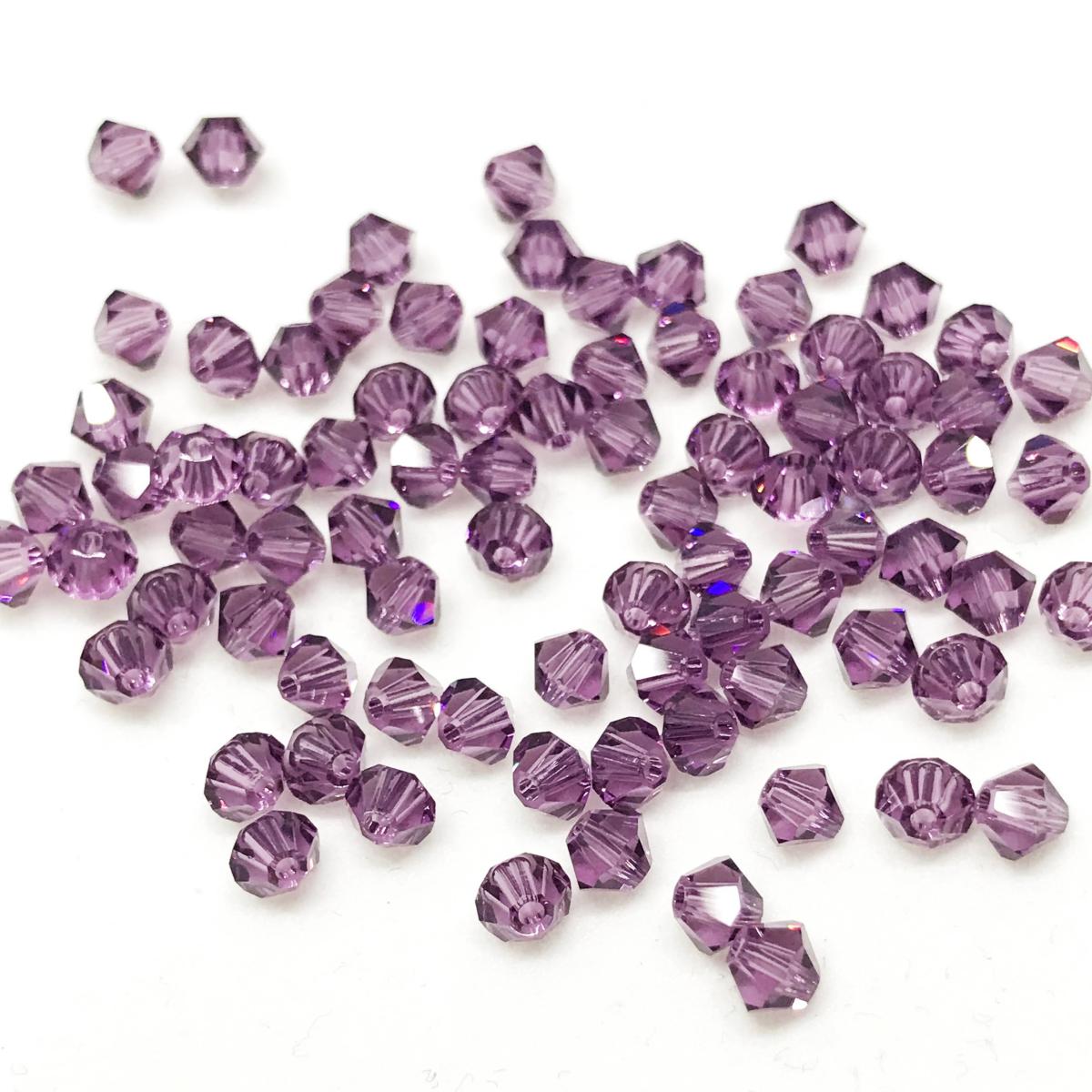 Bead Swarovski Crystals | 4mm | C4 ST #256 | 25u | Morado[M]