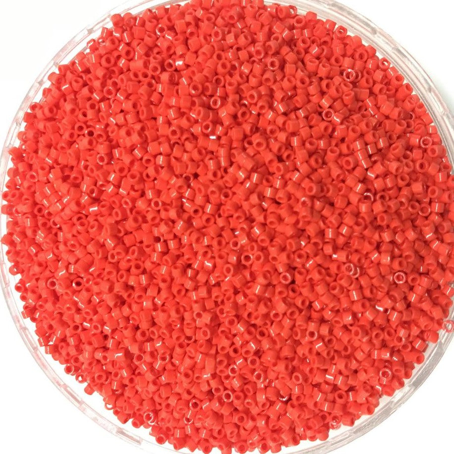 Miyuki Delica Beads 11/0 | 727DB | Rojo