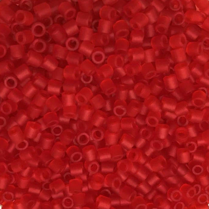 Miyuki Delica Beads 8/0 | 745DB | Rojo (C9)