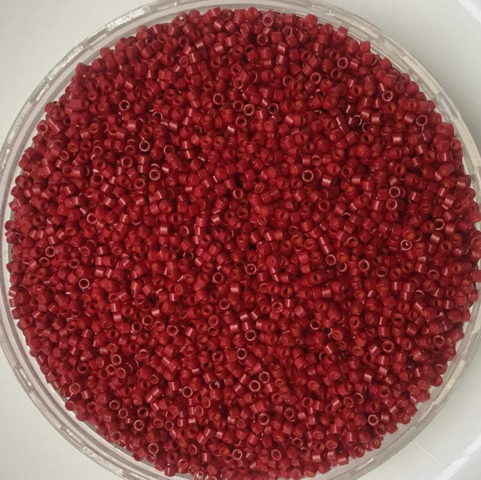 Miyuki Delica Beads 11/0 | 791DB | Rojo(C6)[C7]