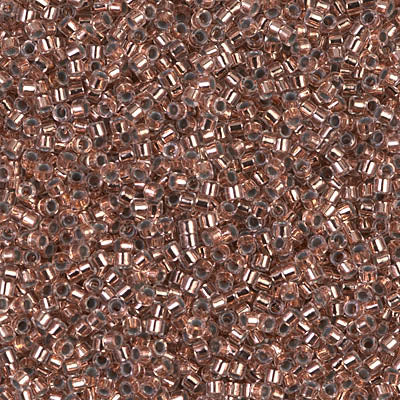 Miyuki Delica Beads 11/0 | 37DB | Copperlined crystal