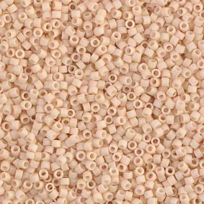 Miyuki Delica Beads 11/0 | 353DB | Matte beige