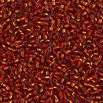 Miyuki Delica Beads 11/0 | 601DB | Naranja oscuro