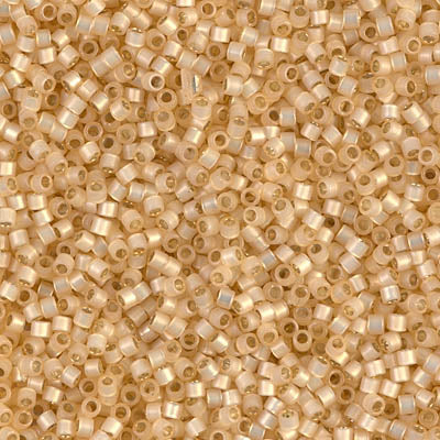 Miyuki Delica Beads 11/0 | 621DB | Silverline Amarillo