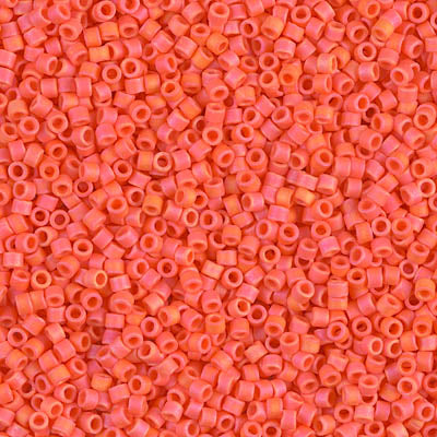 Miyuki Delica Beads 11/0 | 872DB | Matte Naranja