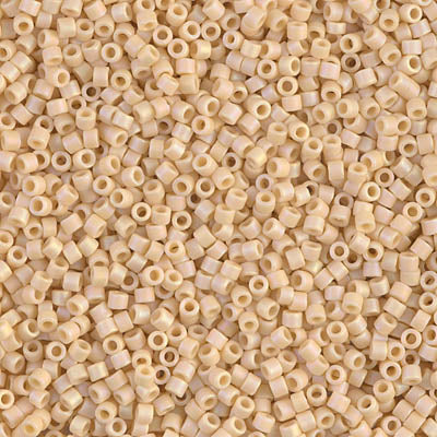 Miyuki Delica Beads 11/0 | 1591DB | Matte Beige