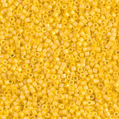 Miyuki Delica Beads 11/0 | 1592DB | Matte Amarillo(C8)[C7]