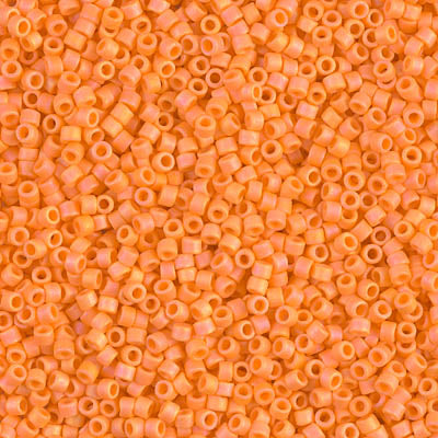 Miyuki Delica Beads 11/0 | 1593DB | Matte Naranja