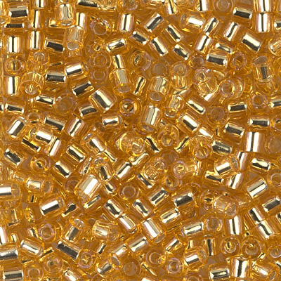 Miyuki Delica Beads 8/0 | 42DB | Transparente dorado (C12)