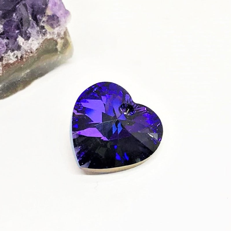 Swarovski Elements Corazón | 18mm | Heliotrope (C2)-(9COG)